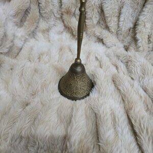 Vintage brass ornate bell